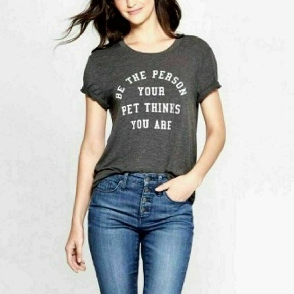Fifth Sun Tops - Fifth Sun Women Round Neck Short Sleeve T Shirt Size S